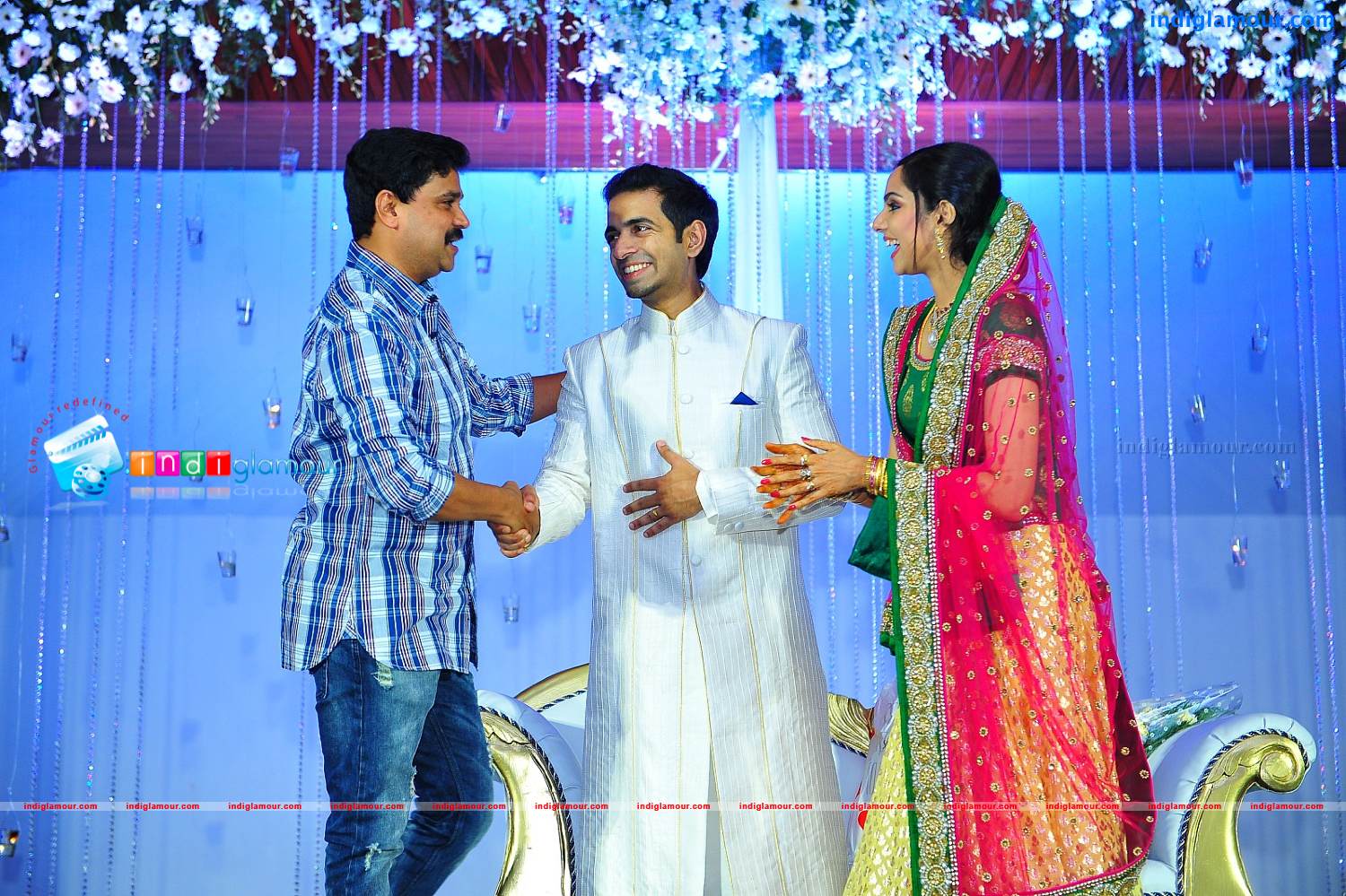 Samvritha Sunil Reception Event hd photo