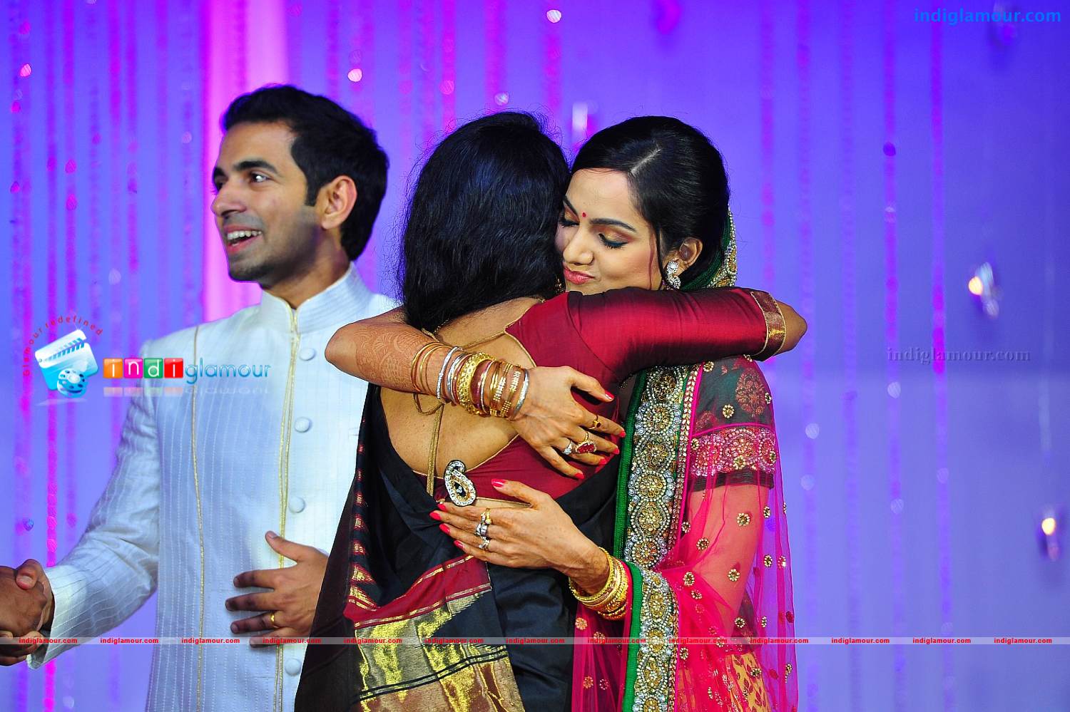 Samvritha Sunil Reception Event hd photo