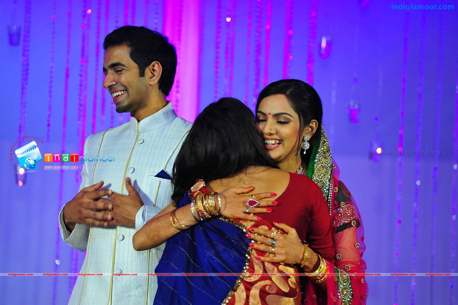 Samvritha Sunil Reception Event hd photo