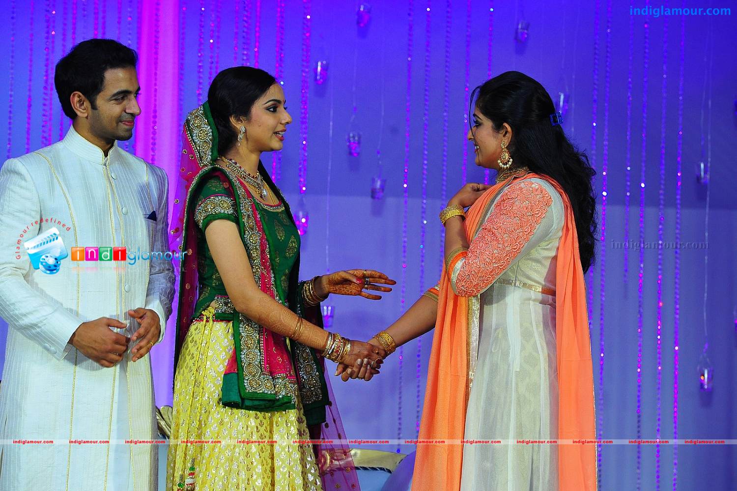 Samvritha Sunil Reception Event hd photo