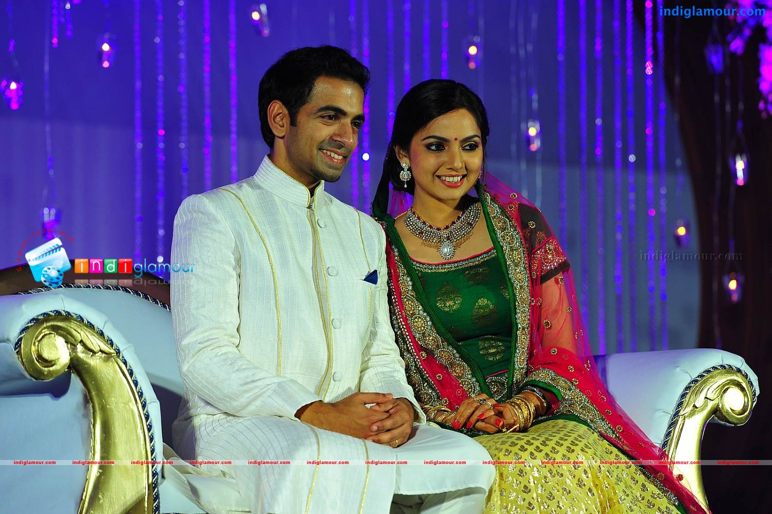 Samvritha Sunil Reception Event hd photo