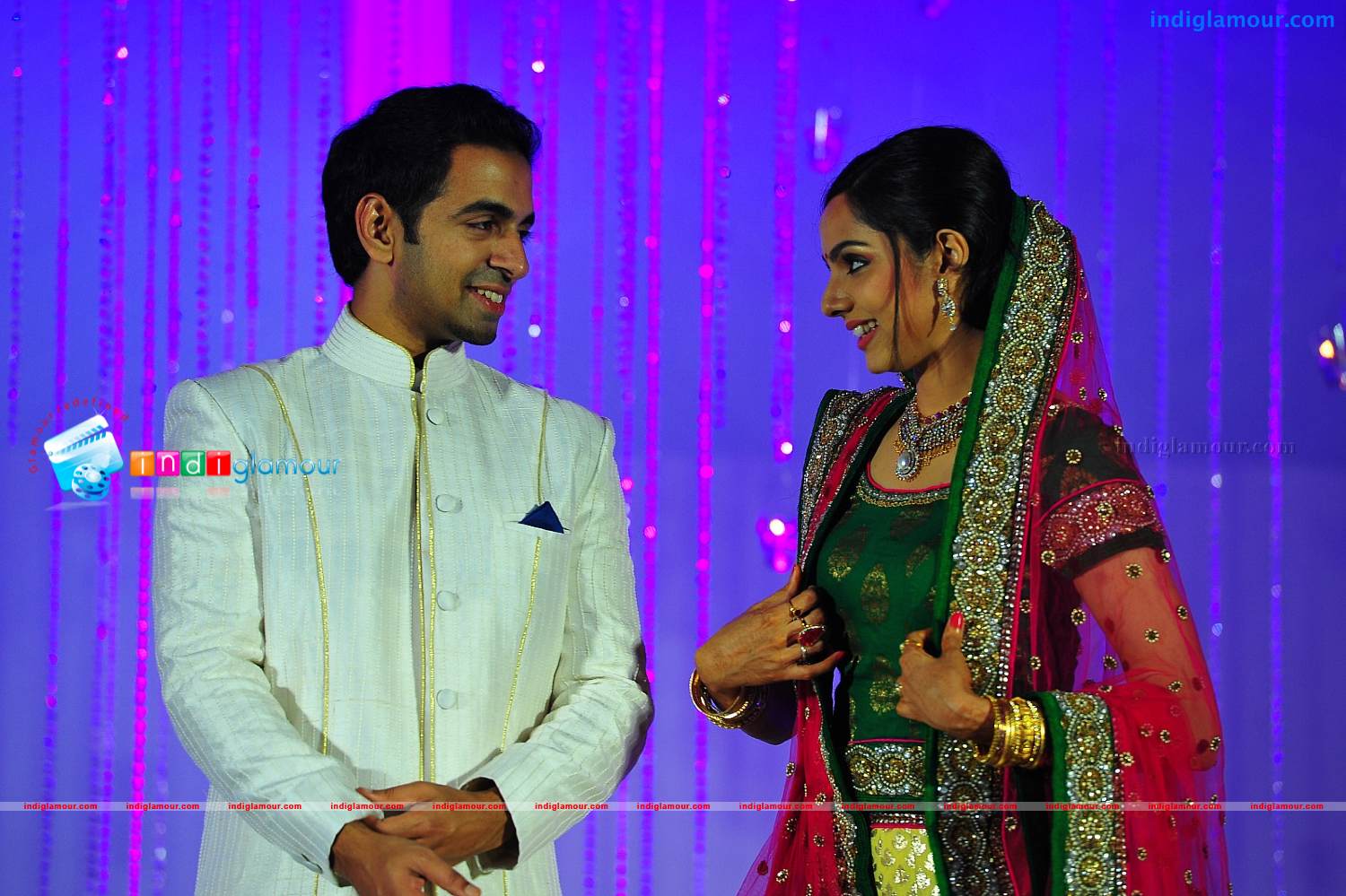 Samvritha Sunil Reception Event hd photo