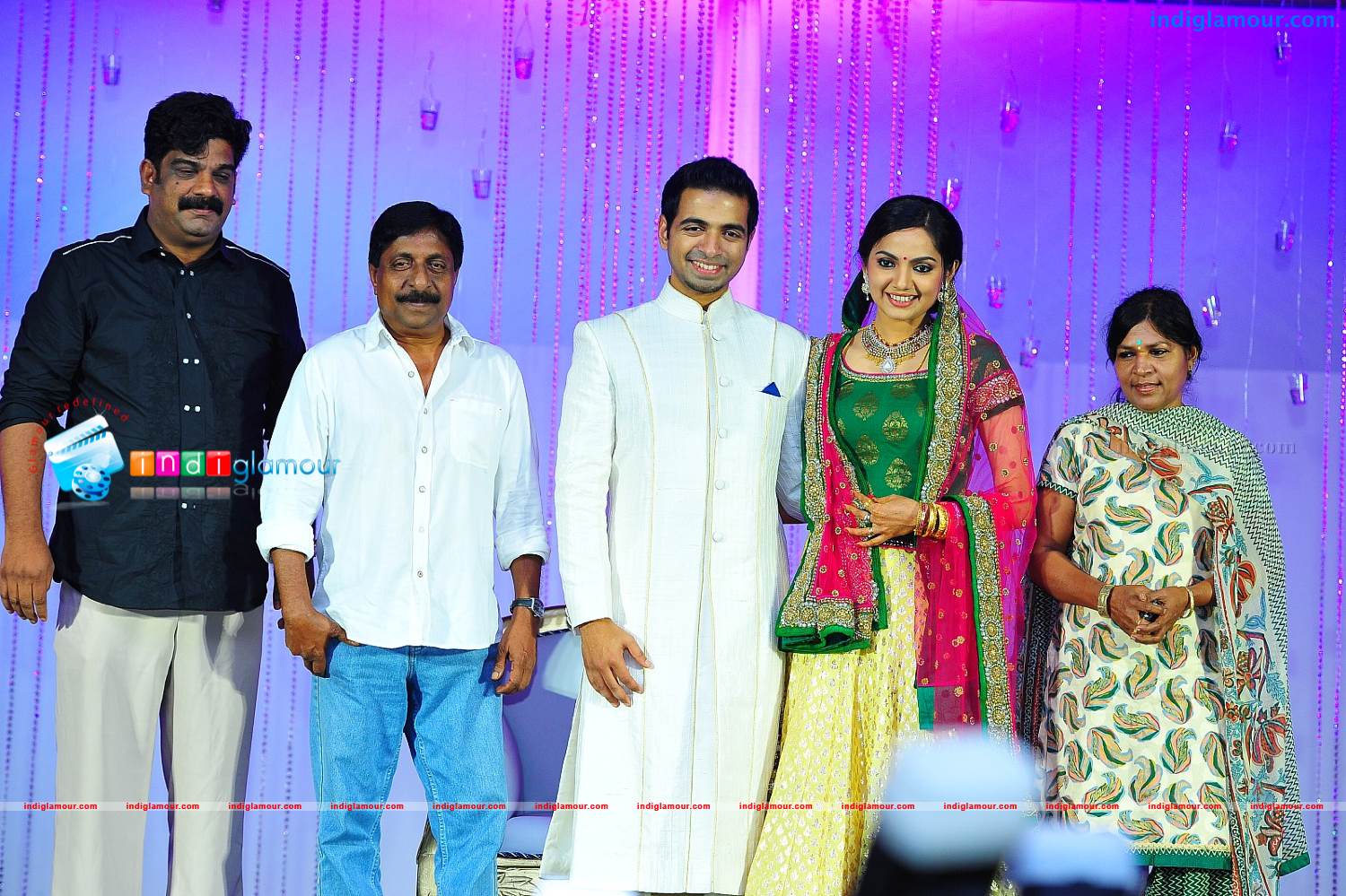 Samvritha Sunil Reception Event hd photo