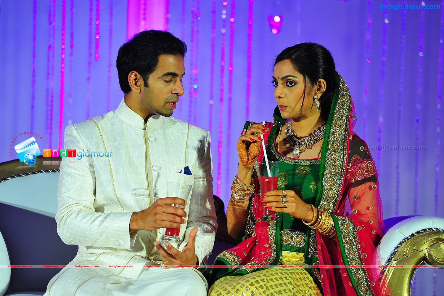 Samvritha Sunil Reception Event hd photo