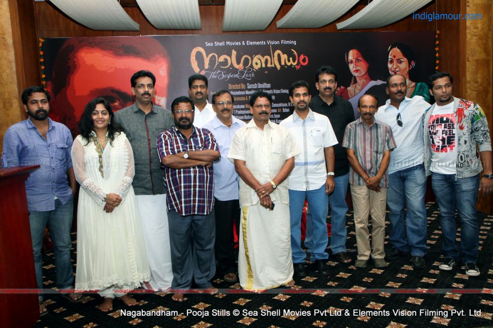 Nagabendam Malayalam Movie Pooja Event hd photo