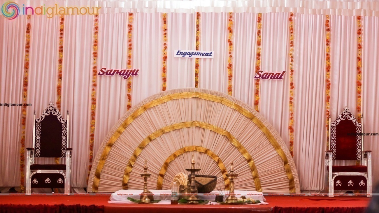 Sarayu Mohan Engagement Stills Event hd photo