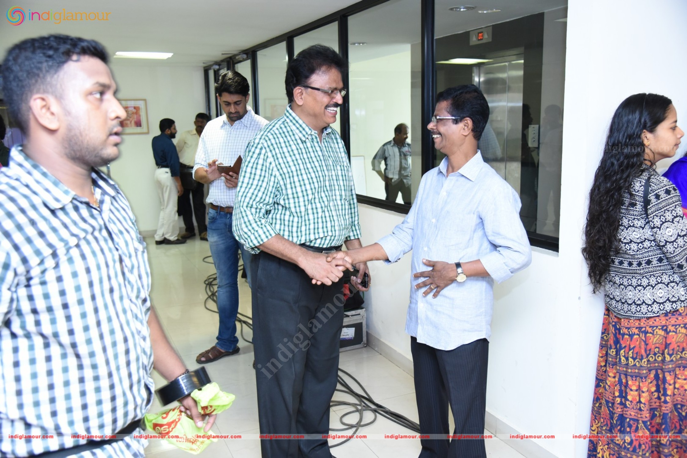 Pinneyum Movie Shooting Inauguration Event hd photo
