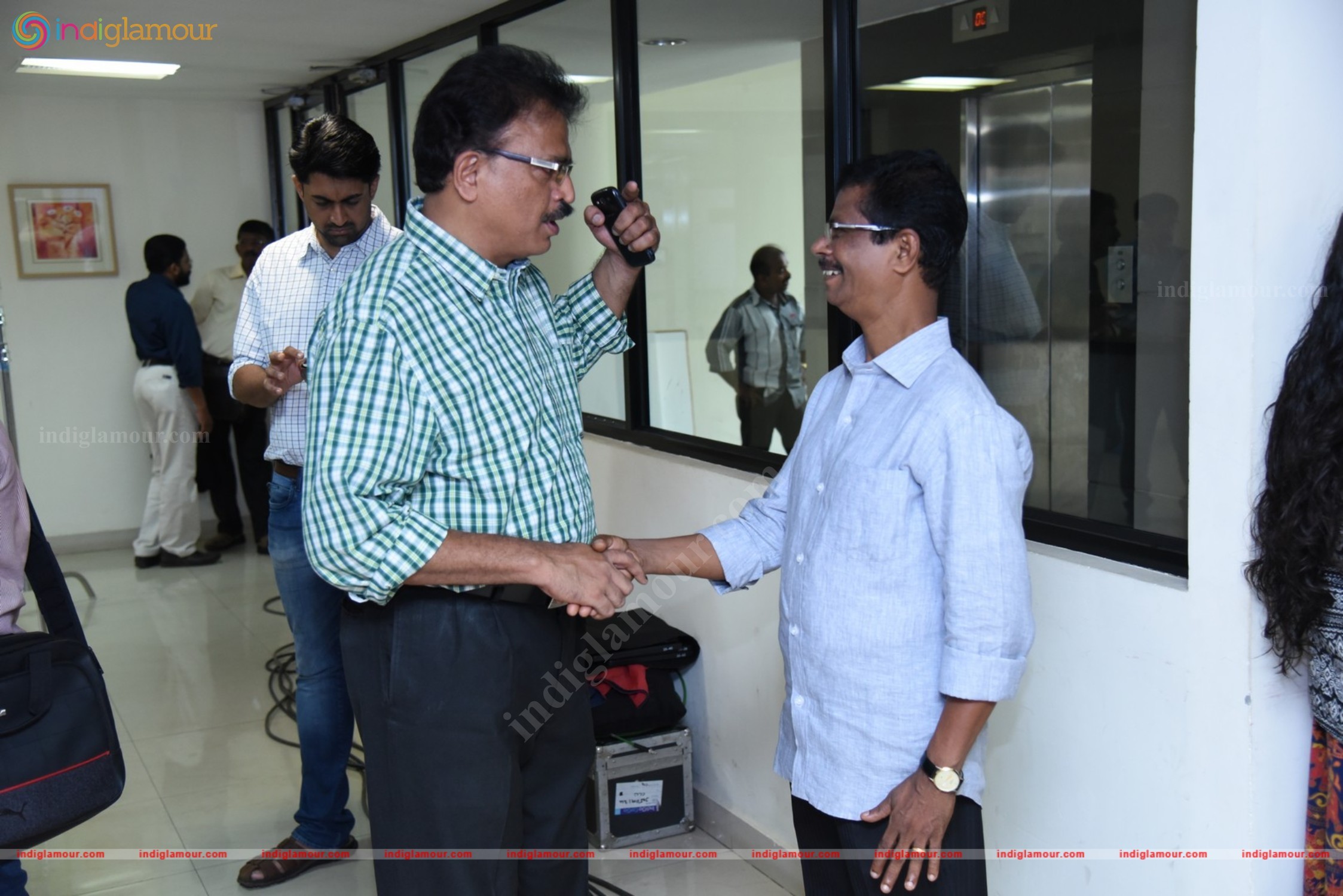Pinneyum Movie Shooting Inauguration Event hd photo