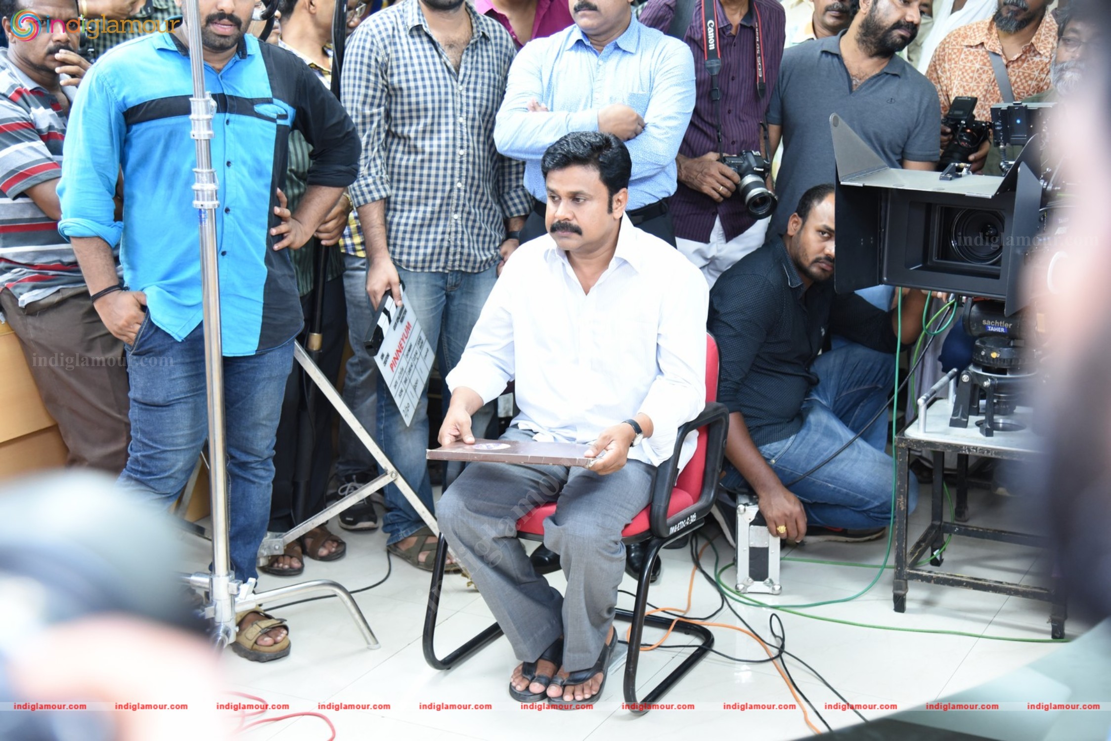 Pinneyum Movie Shooting Inauguration Event hd photo