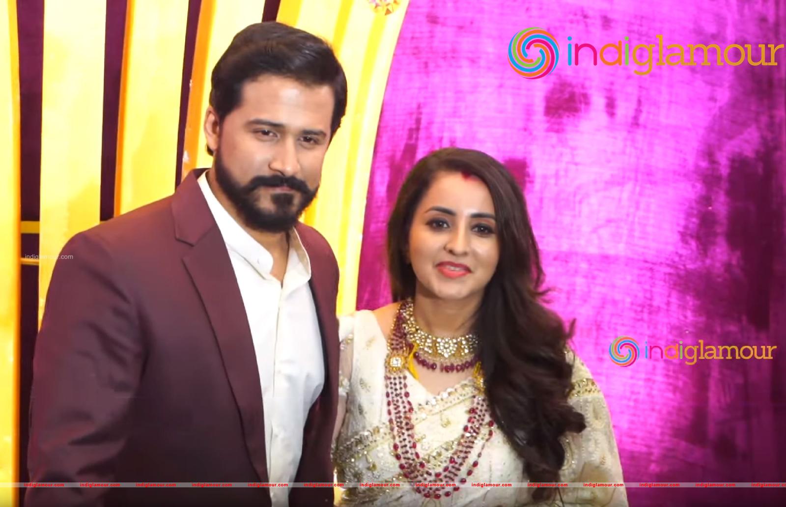 Bhama Actress Wedding Reception Event hd photo