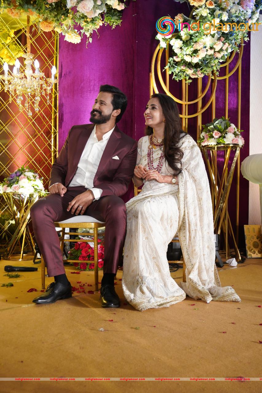 Bhama Actress Wedding Reception Event hd photo