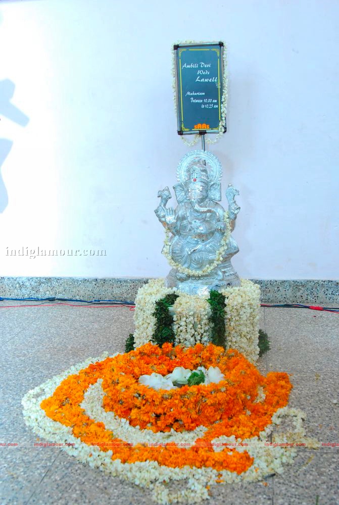 Actress Ambili Devi's Wedding Event hd photo