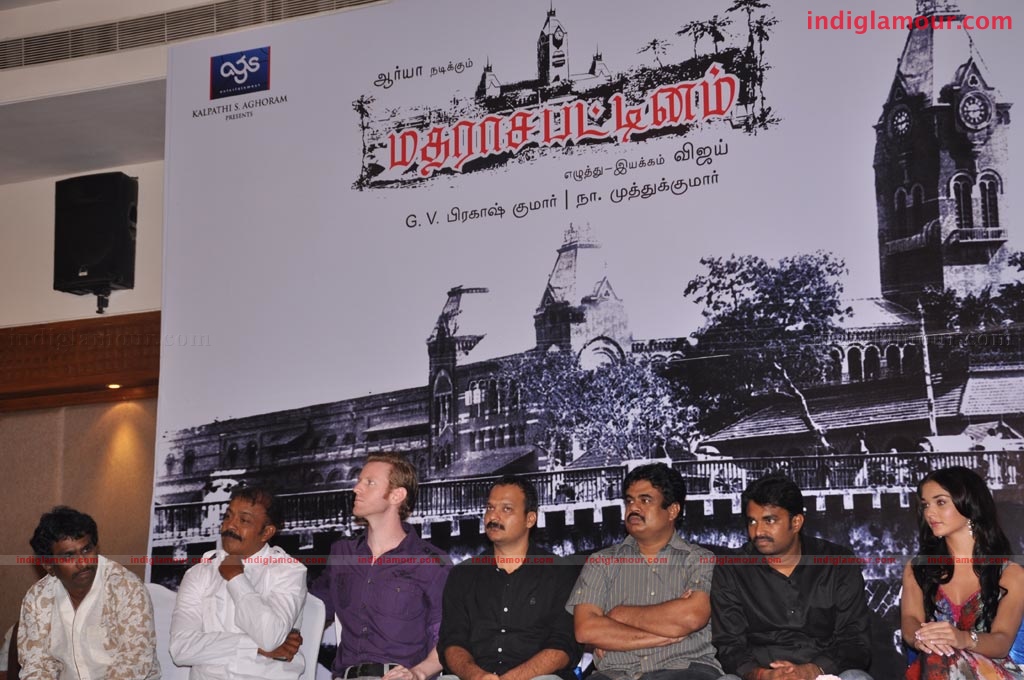 Madras Pattinam Press Meet Event hd photo