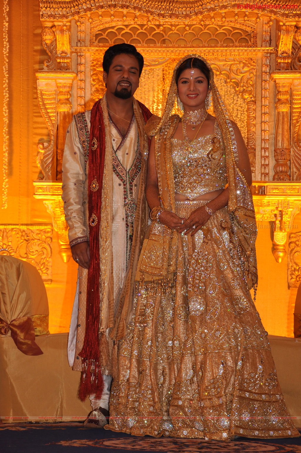 Rambha Wedding Reception Event hd photo