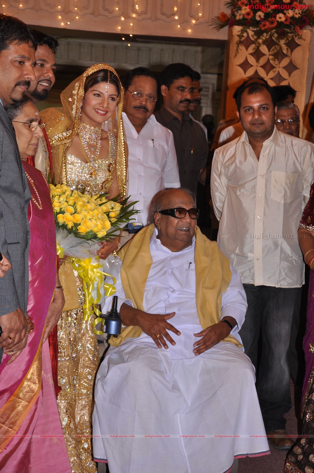 Rambha Wedding Reception Event hd photo