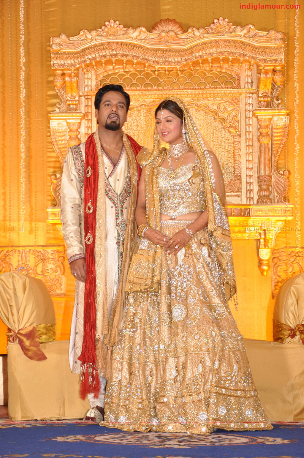 Rambha Wedding Reception Event hd photo