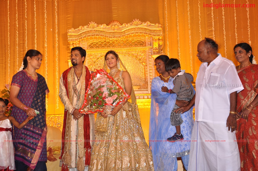 Rambha Wedding Reception Event hd photo