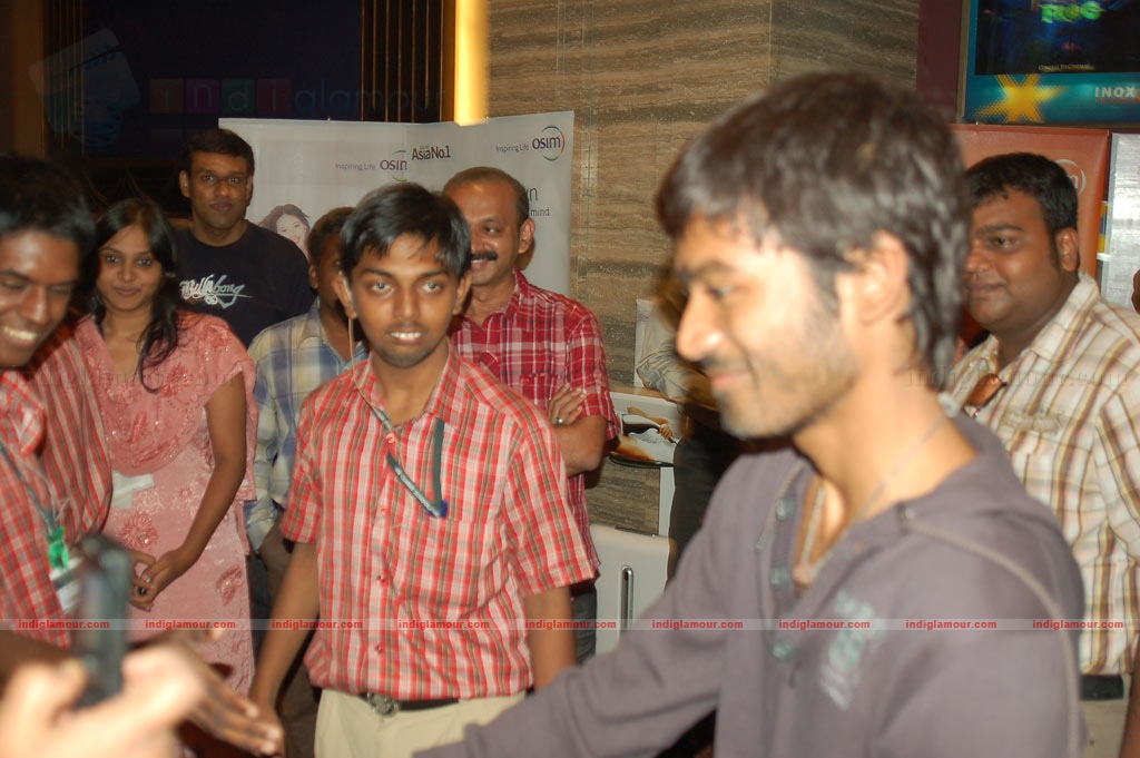 Dhanush at Inox 3rd Anniversary Event hd photo