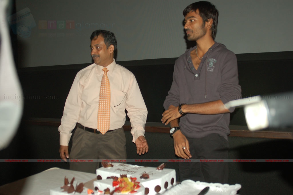 Dhanush at Inox 3rd Anniversary Event hd photo