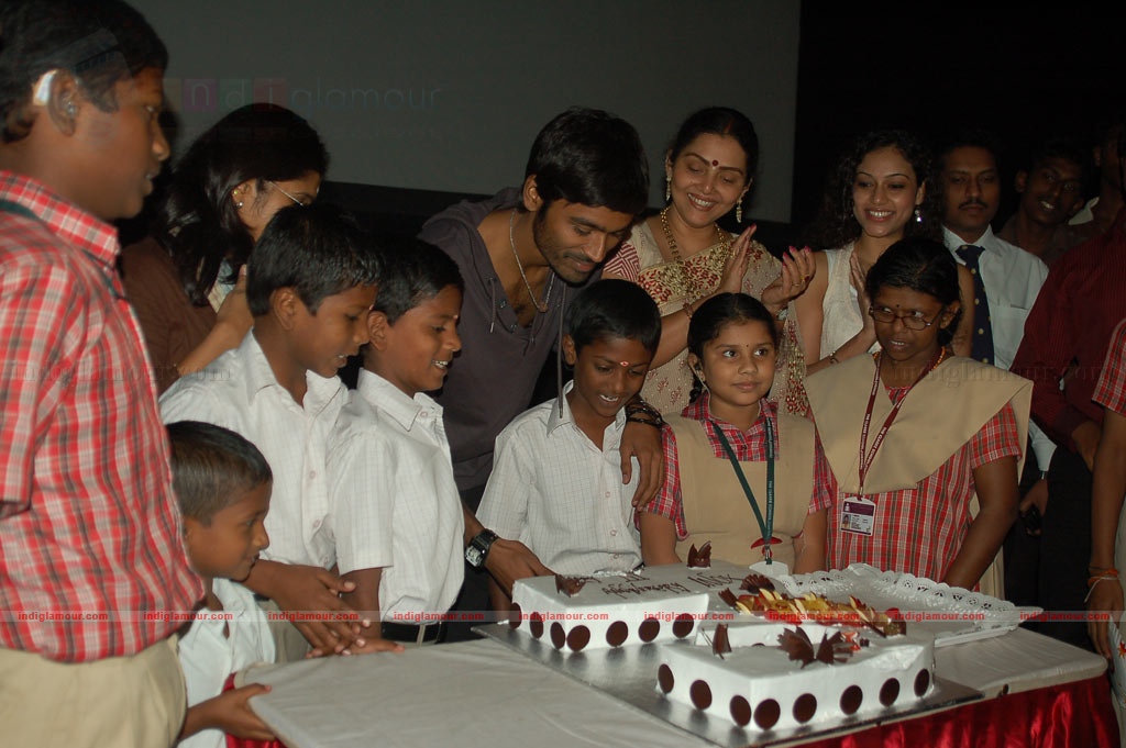 Dhanush at Inox 3rd Anniversary Event hd photo