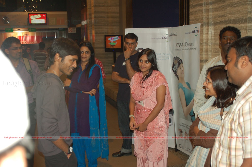 Dhanush at Inox 3rd Anniversary Event hd photo