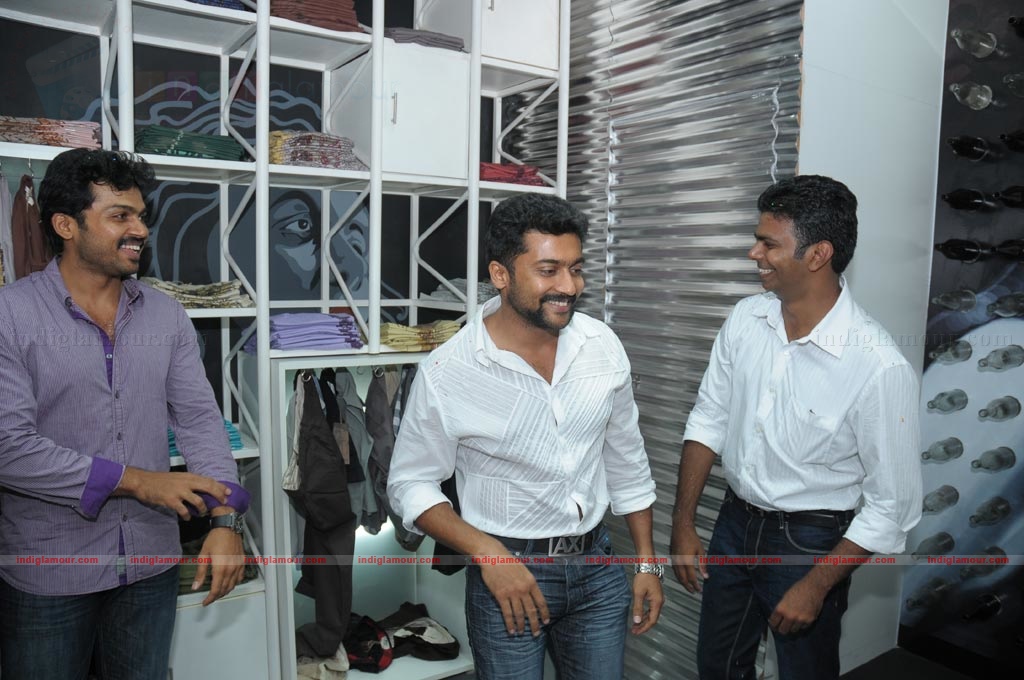 Surya and Karthik at Dope Inauguration Event hd photo
