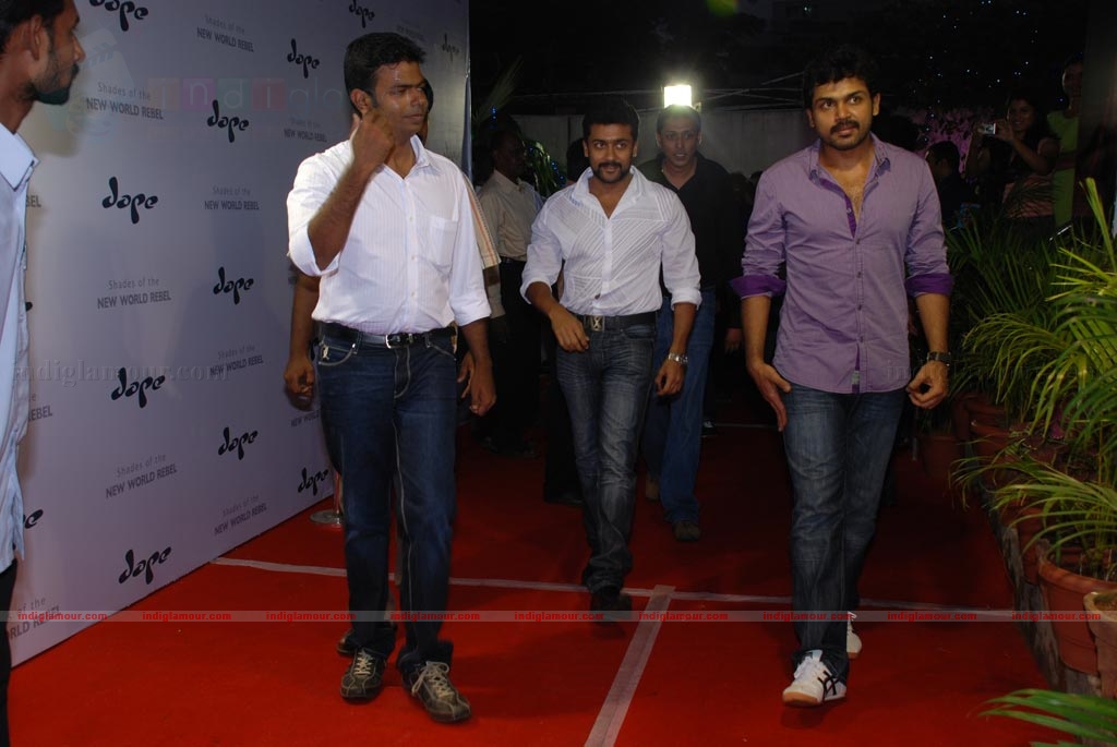 Surya and Karthik at Dope Inauguration Event hd photo
