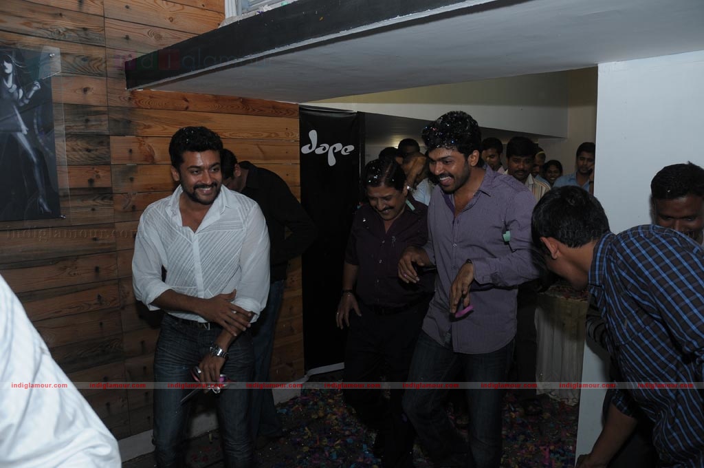 Surya and Karthik at Dope Inauguration Event hd photo