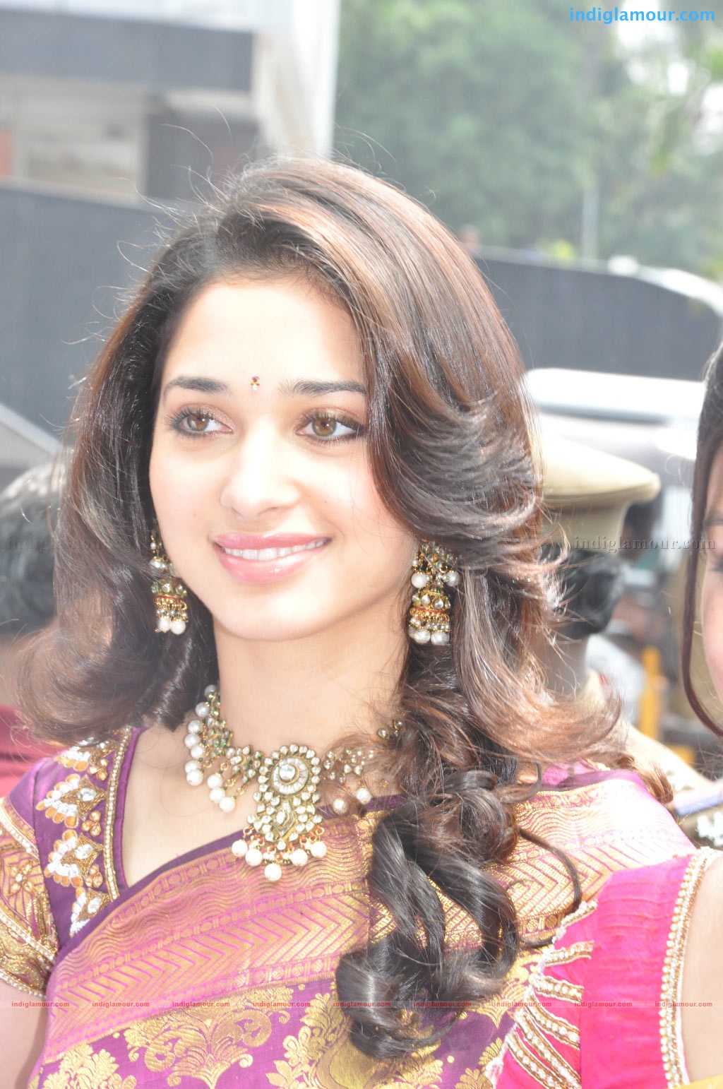 Tamanna at Kalaniketan Showroom Event hd photo