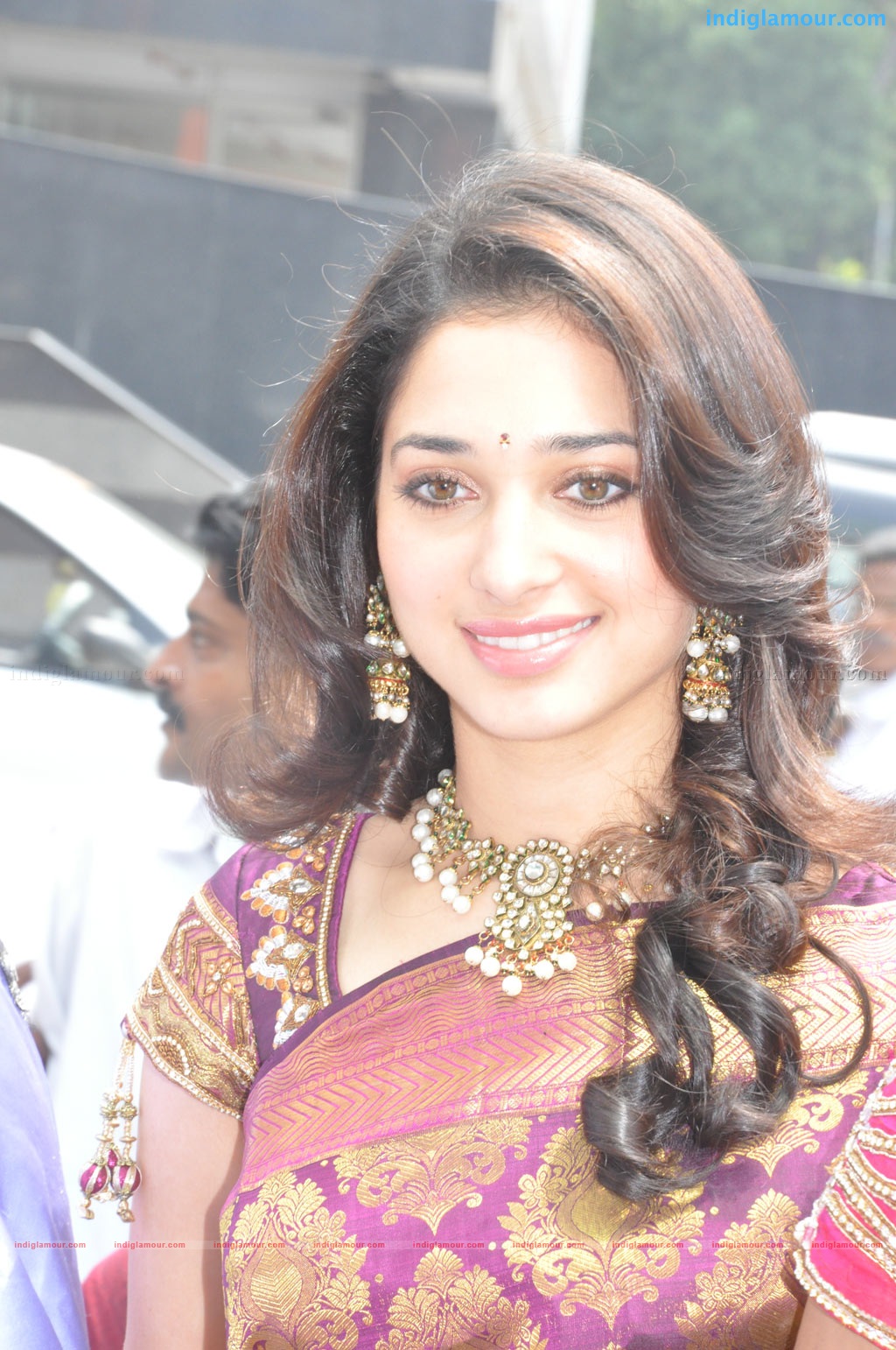 Tamanna at Kalaniketan Showroom Event hd photo