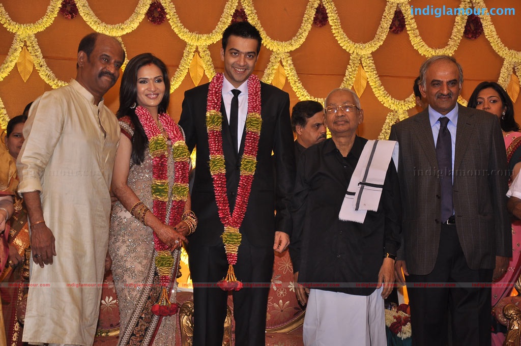 Soundarya Rajnikanth Wedding Reception Event hd photo