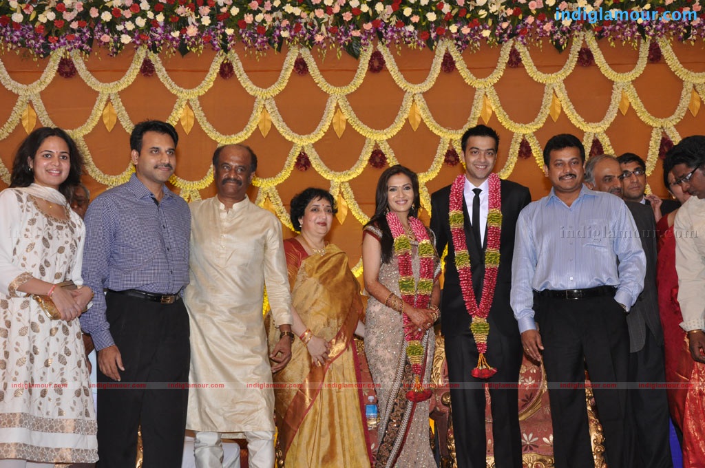 Soundarya Rajnikanth Wedding Reception Event hd photo