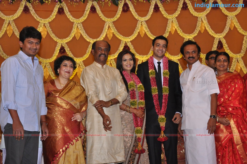 Soundarya Rajnikanth Wedding Reception Event hd photo