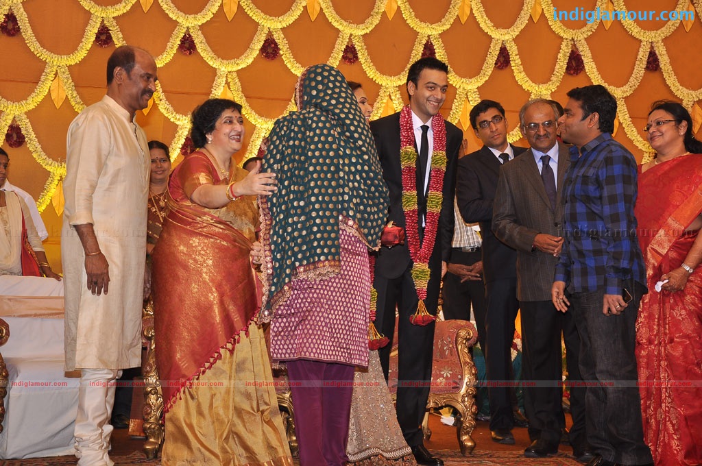 Soundarya Rajnikanth Wedding Reception Event hd photo