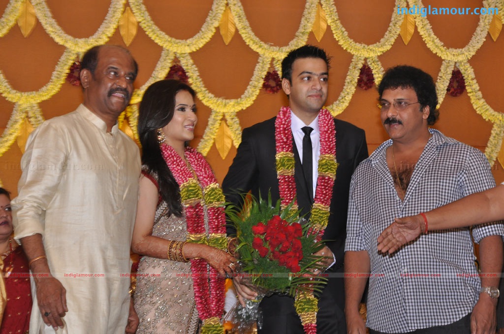 Soundarya Rajnikanth Wedding Reception Event hd photo