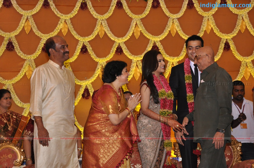 Soundarya Rajnikanth Wedding Reception Event hd photo