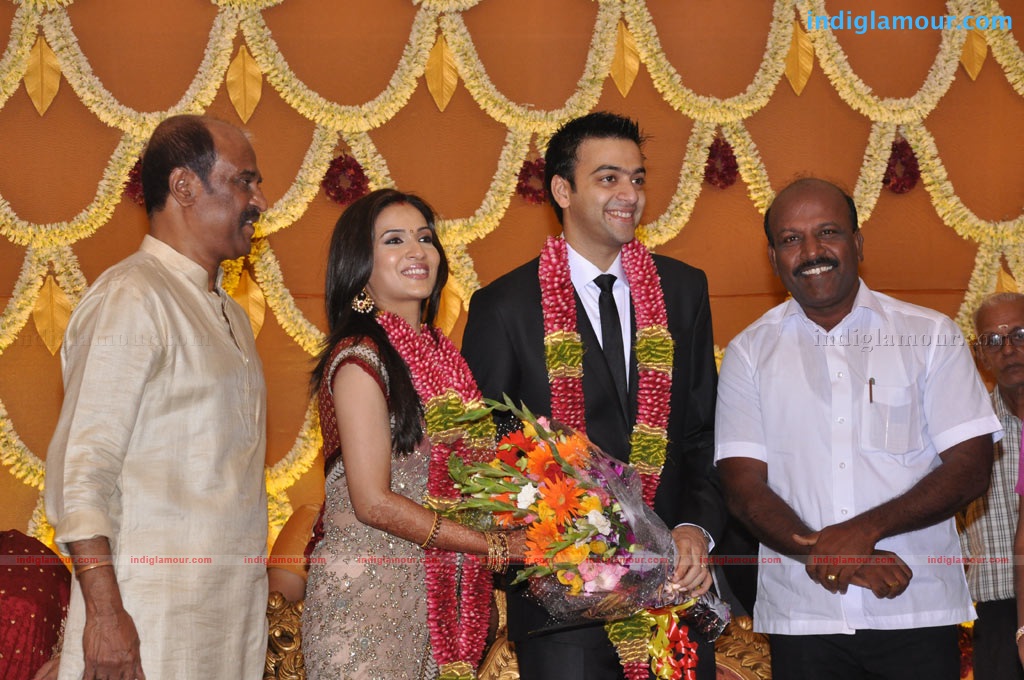 Soundarya Rajnikanth Wedding Reception Event hd photo