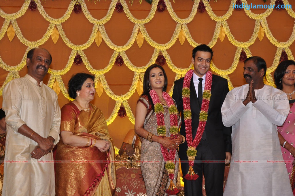 Soundarya Rajnikanth Wedding Reception Event hd photo
