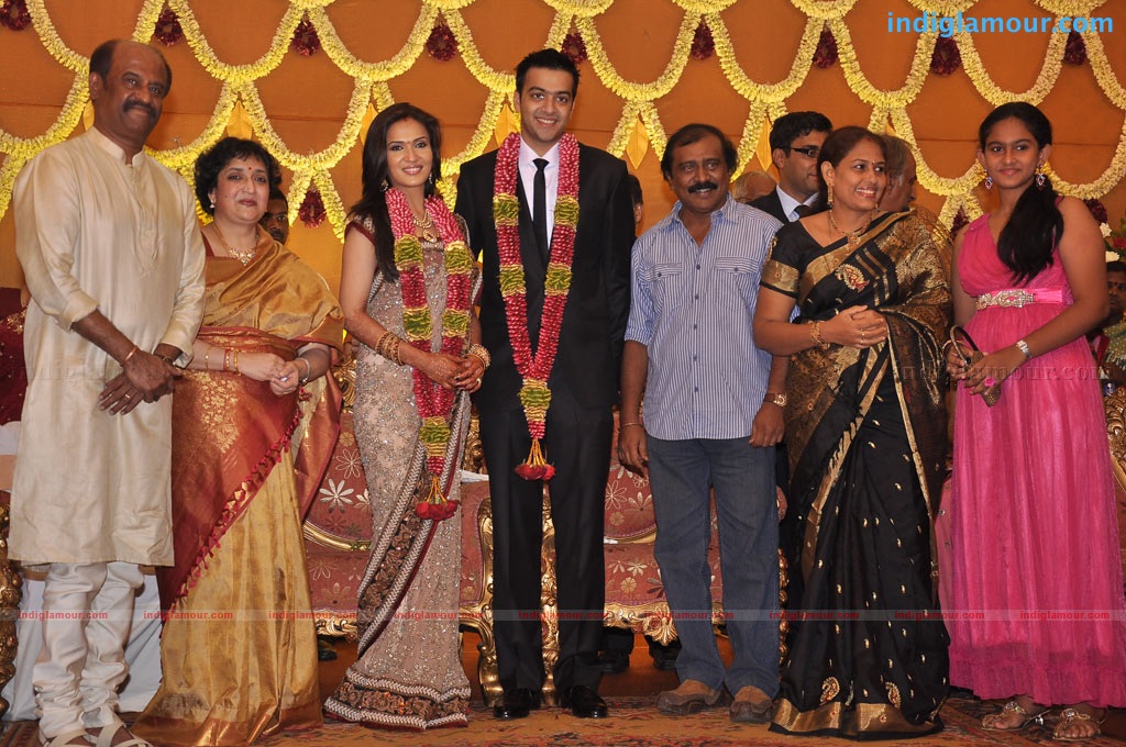 Soundarya Rajnikanth Wedding Reception Event hd photo