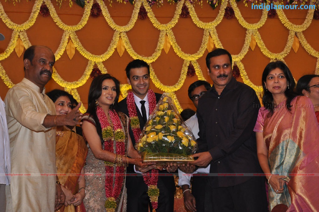 Soundarya Rajnikanth Wedding Reception Event hd photo
