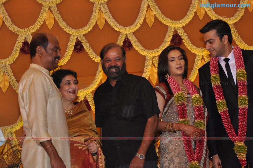 Soundarya Rajnikanth Wedding Reception Event hd photo