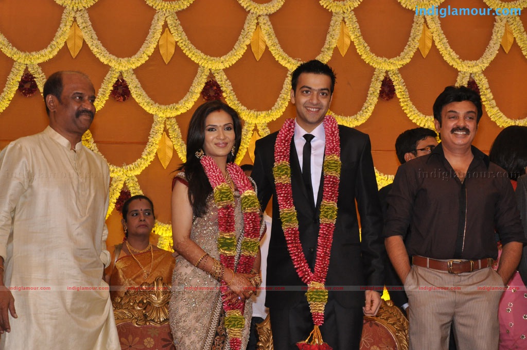 Soundarya Rajnikanth Wedding Reception Event hd photo