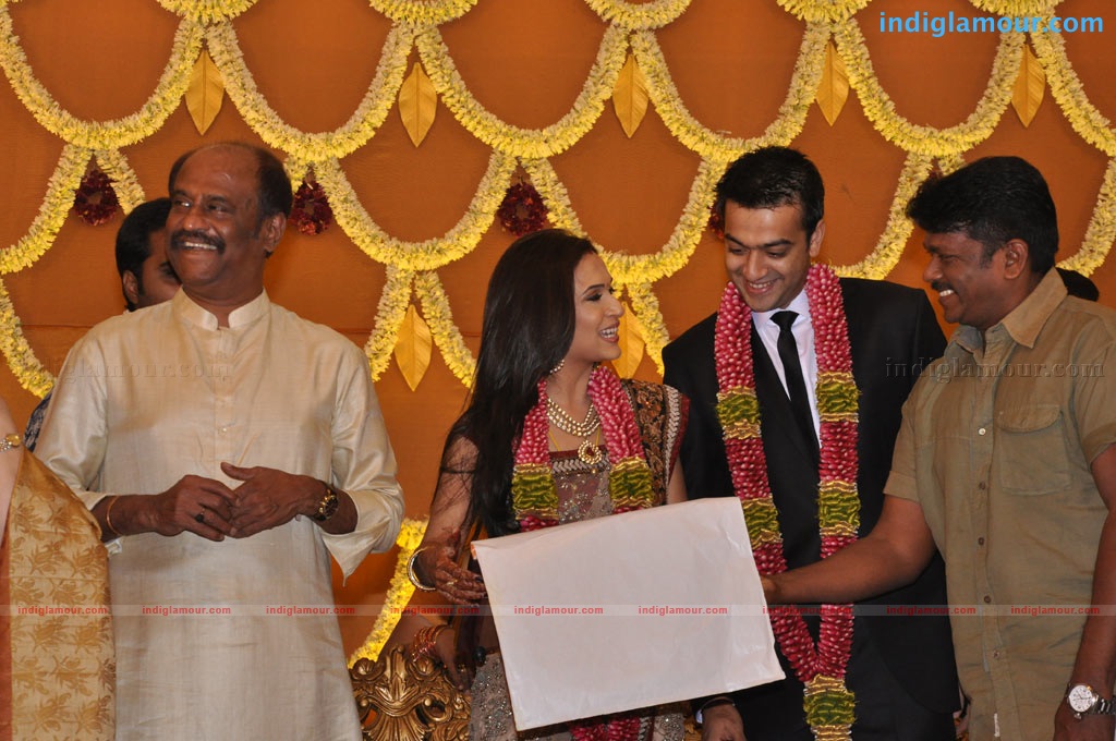 Soundarya Rajnikanth Wedding Reception Event hd photo
