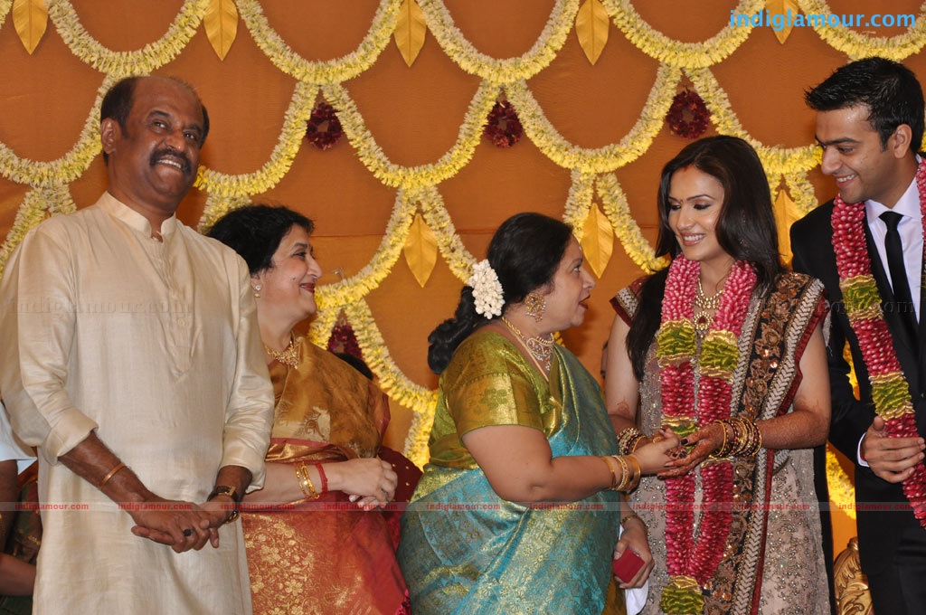 Soundarya Rajnikanth Wedding Reception Event hd photo