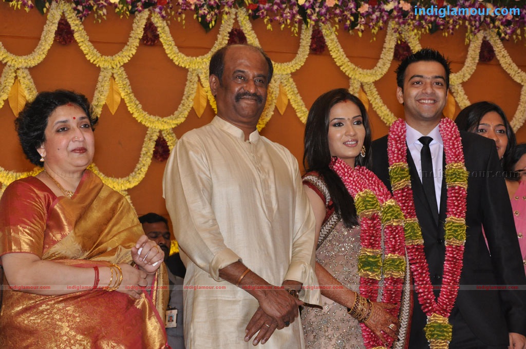 Soundarya Rajnikanth Wedding Reception Event hd photo