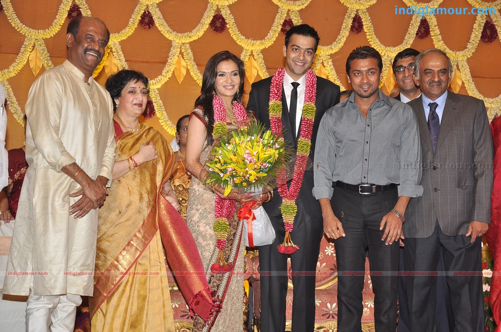 Soundarya Rajnikanth Wedding Reception Event hd photo