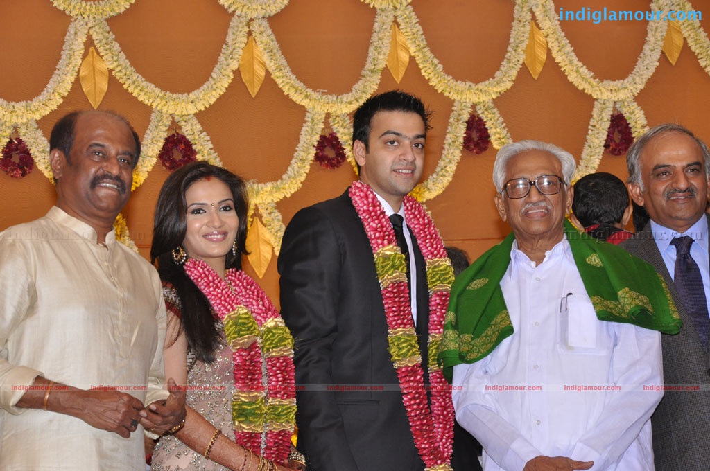 Soundarya Rajnikanth Wedding Reception Event hd photo