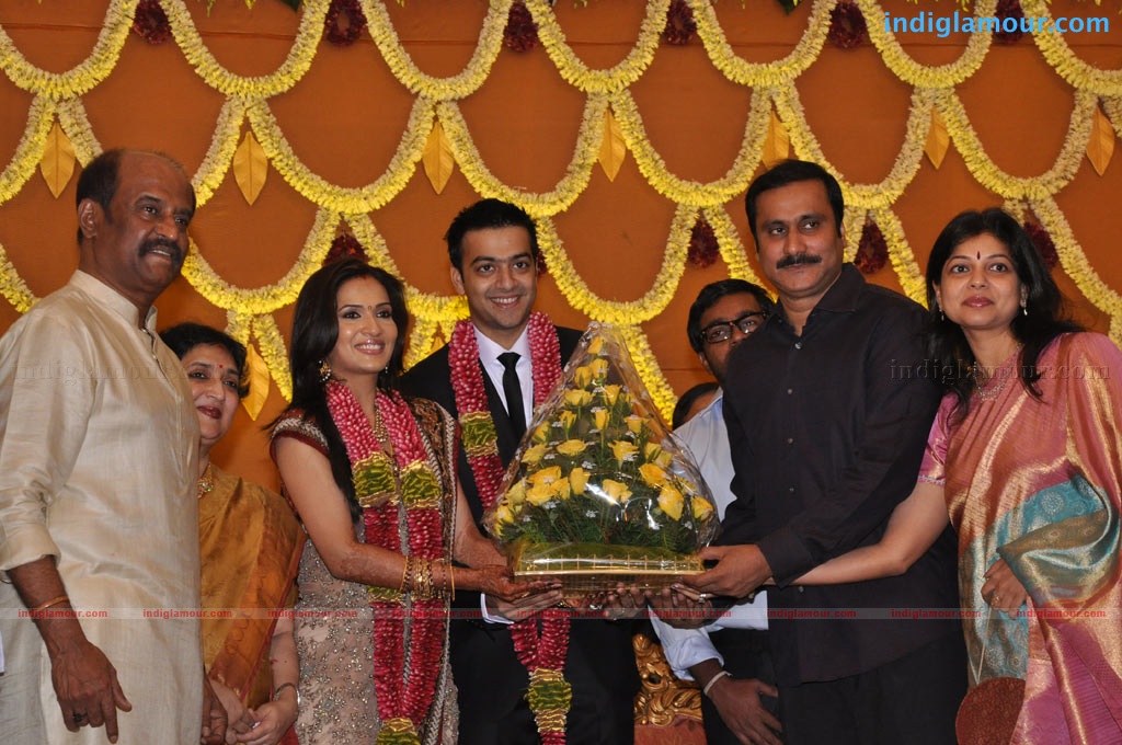 Soundarya Rajnikanth Wedding Reception Event hd photo