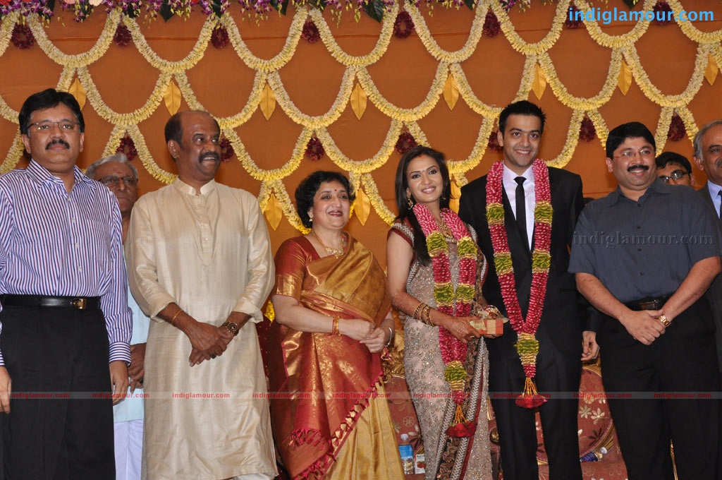 Soundarya Rajnikanth Wedding Reception Event hd photo