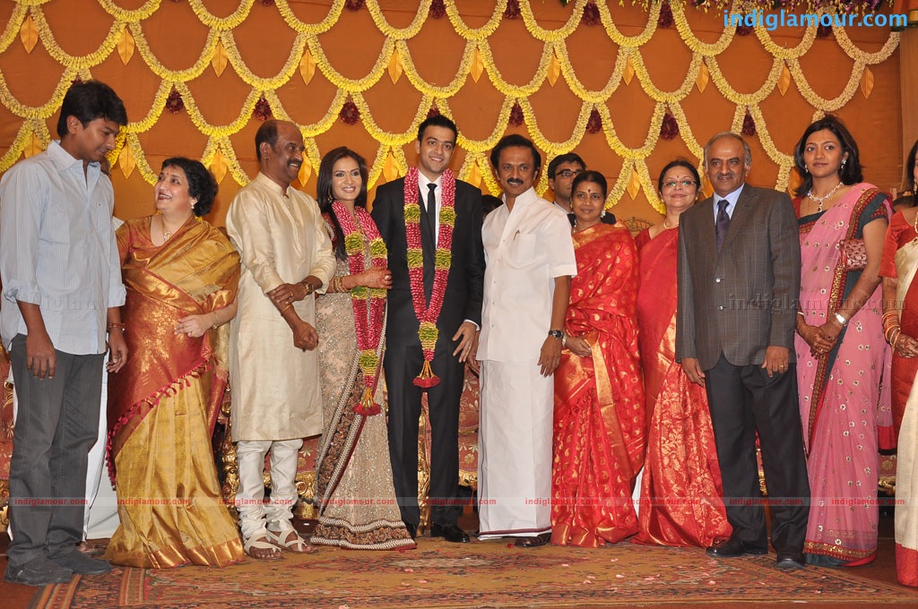 Soundarya Rajnikanth Wedding Reception Event hd photo